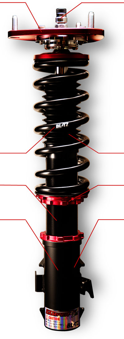 BLITZ│DAMPER ZZ-R DSC＋  車高調│CR-Z ZF1 ZF2