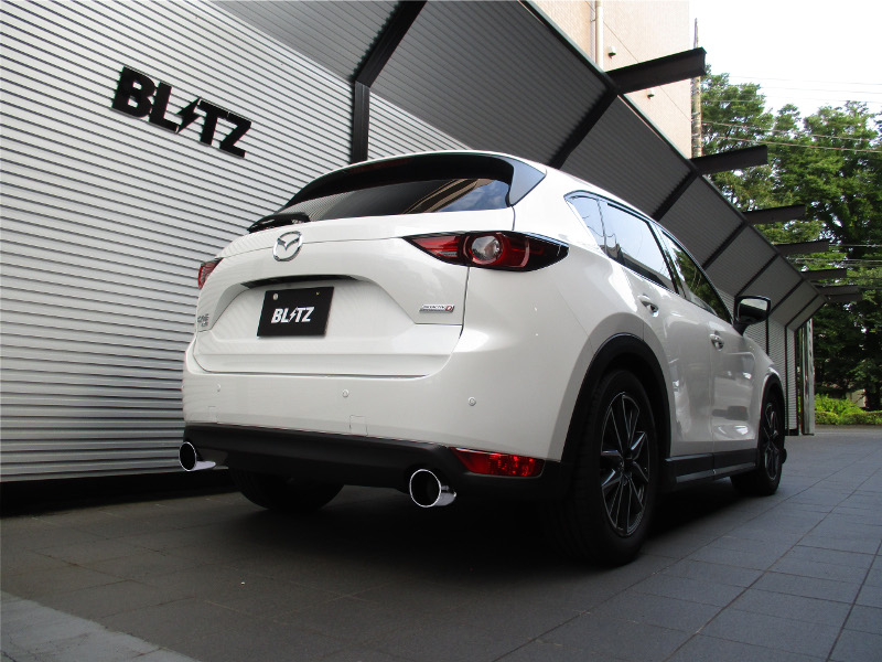 マツダ CX-5 KE2AW 社外マフラー BRITZ NUR-SPEC VSR