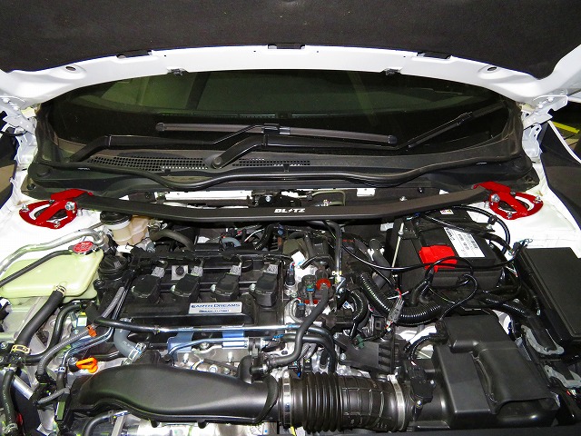 超歓迎 TTCR-II ホンダ シビック FC1 FK7用 フロントタワーバー 補強 超歓迎 TTCR-II ホンダ シビック FC1 FK7用 フロントタワーバー 補強